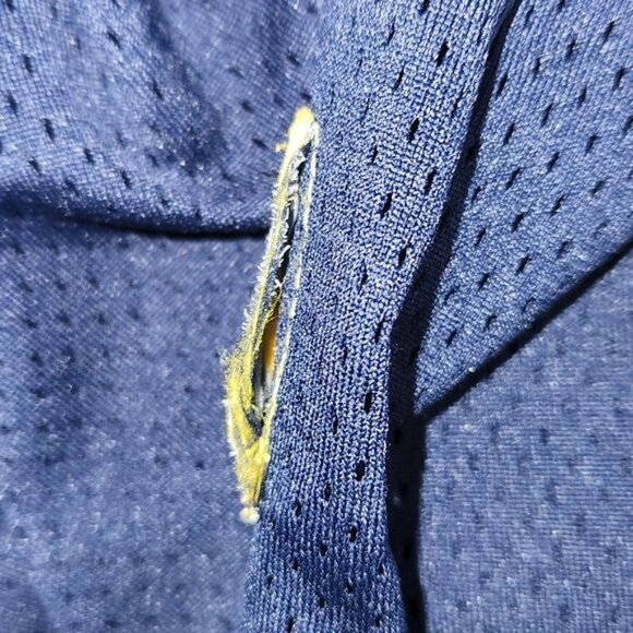 WEST VIRGINIA MOUNTAINEERS #14 YOUTH Football Sewn Jersey XL 20 Colosseum - Picture 12 of 12